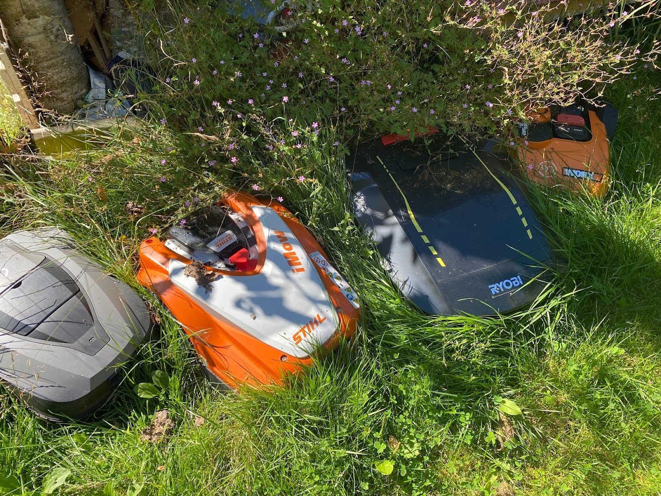 fyra robotgräsklippare jag testkört